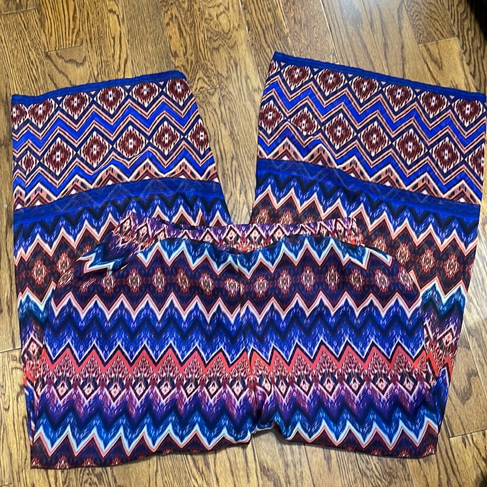 Sheer pant with short liner